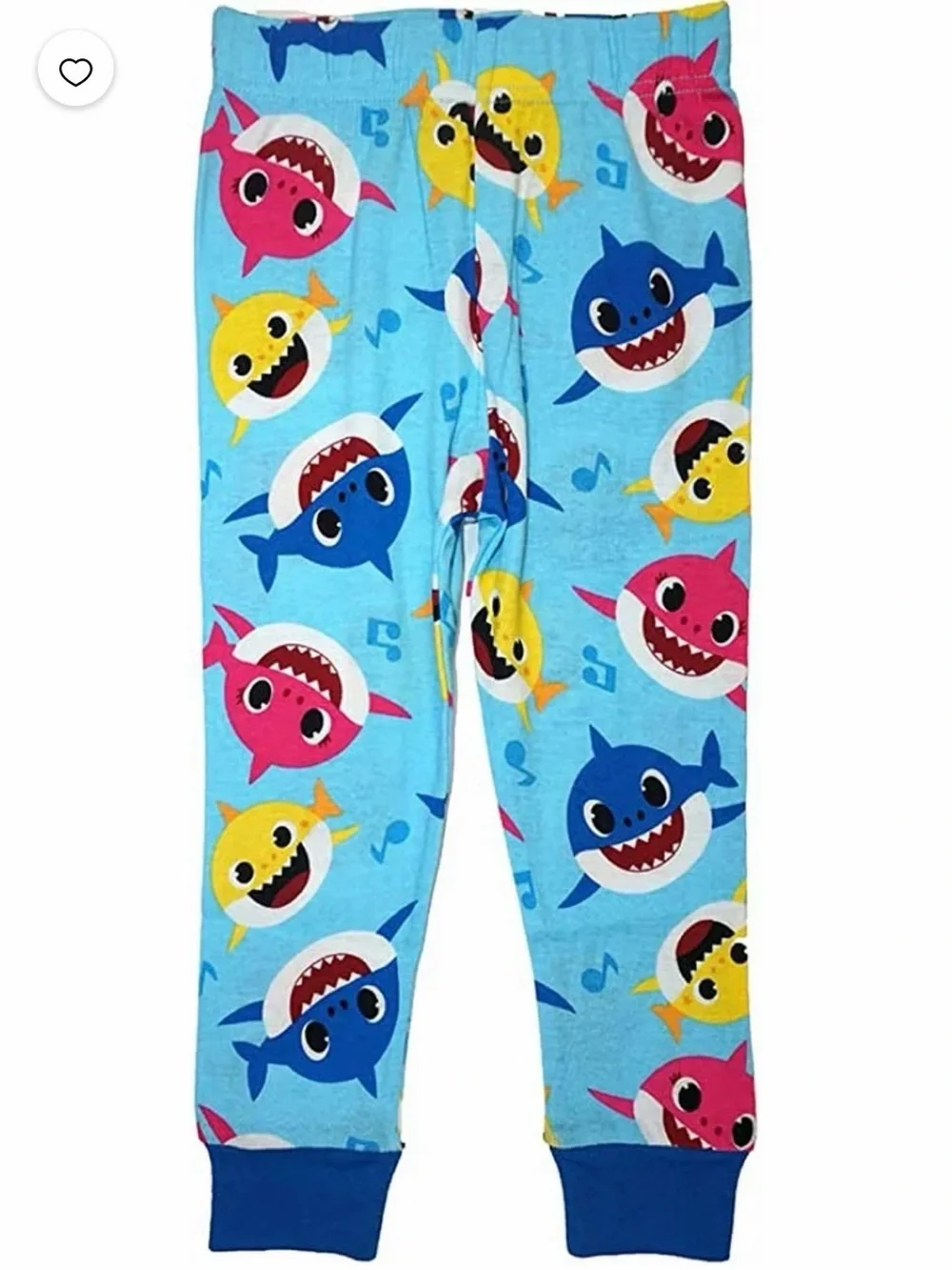 Nickelodeon Baby Shark 2-Pack 100% Cotton Unisex Pajama Set